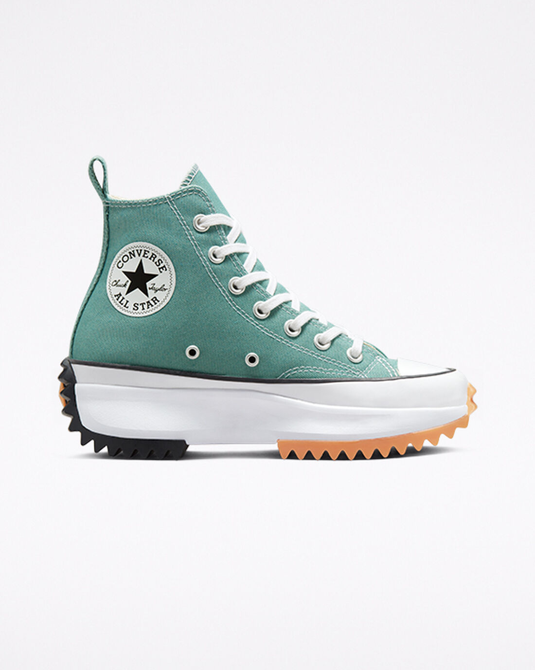 Converse Run Star Hike Férfi Magasszárú Cipő Zöld/Fekete/Fehér | HU39502