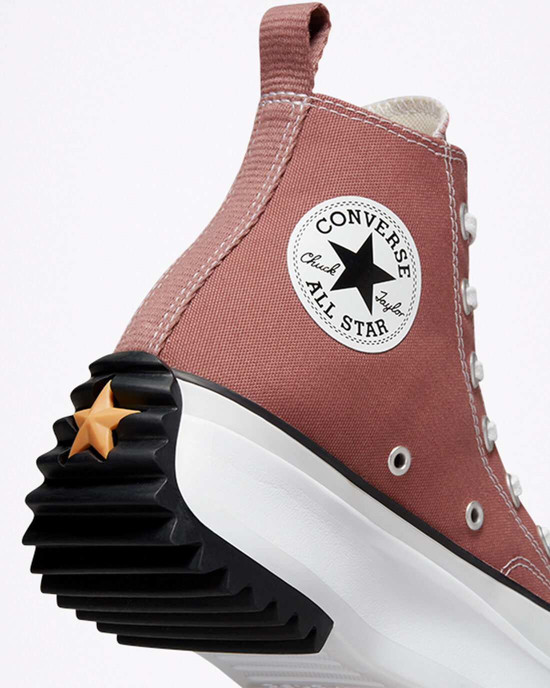 Converse Run Star Hike Férfi Magasszárú Cipő Rózsaszín/Fekete/Fehér | HU49051