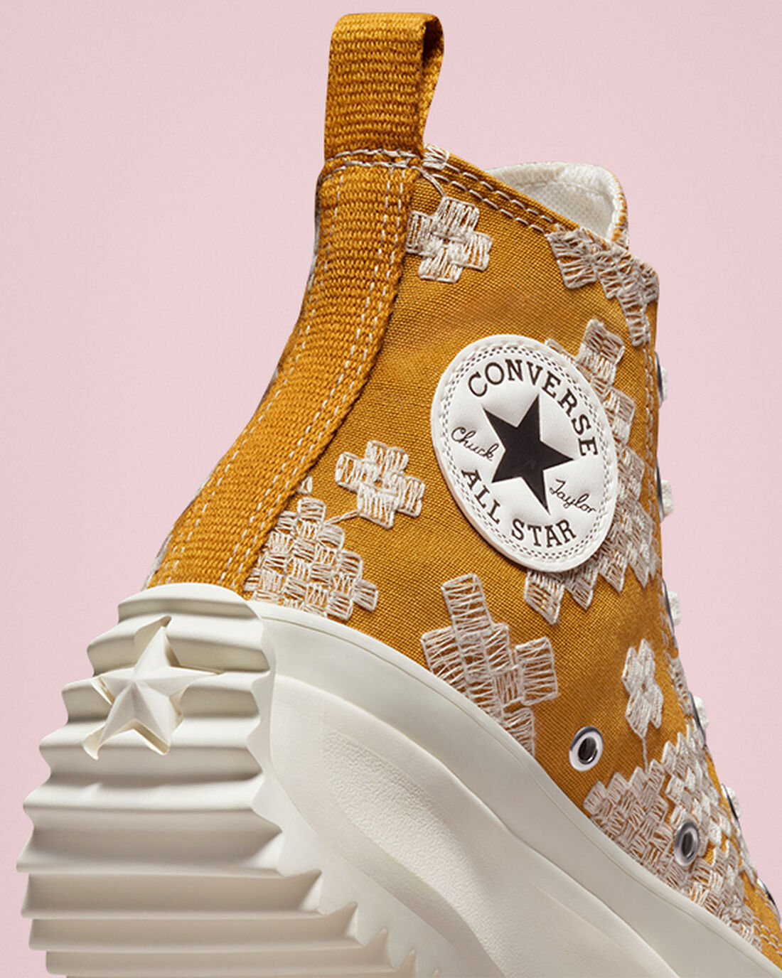 Converse Run Star Hike Férfi Magasszárú Cipő Arany | HU57128