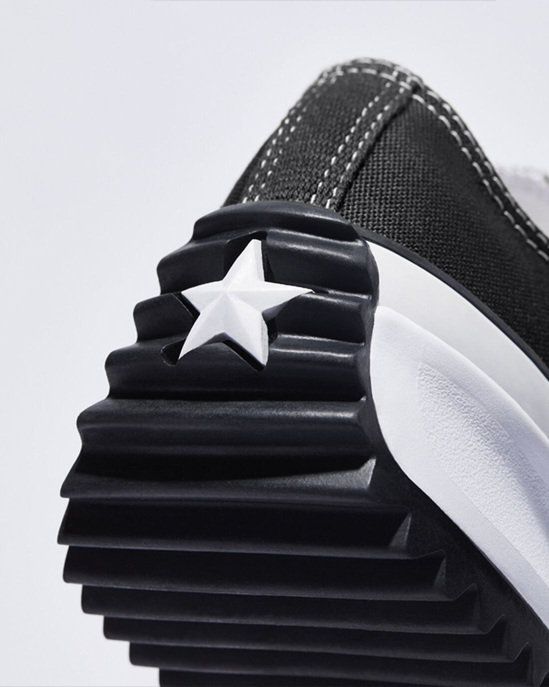 Converse Run Star Hike Férfi Tornacipő Fekete/Fehér | HU29875