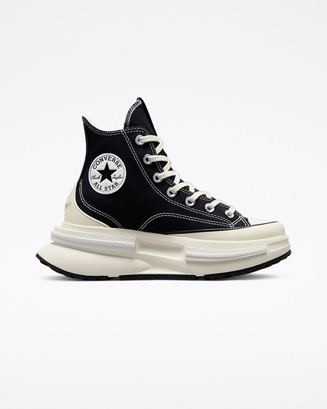 Converse Run Star Legacy CX Férfi Magasszárú Cipő Fekete/Fehér | HU36918