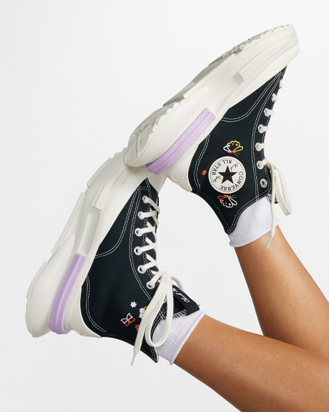 Converse Run Star Legacy CX Férfi Magasszárú Cipő Fekete | HU79123