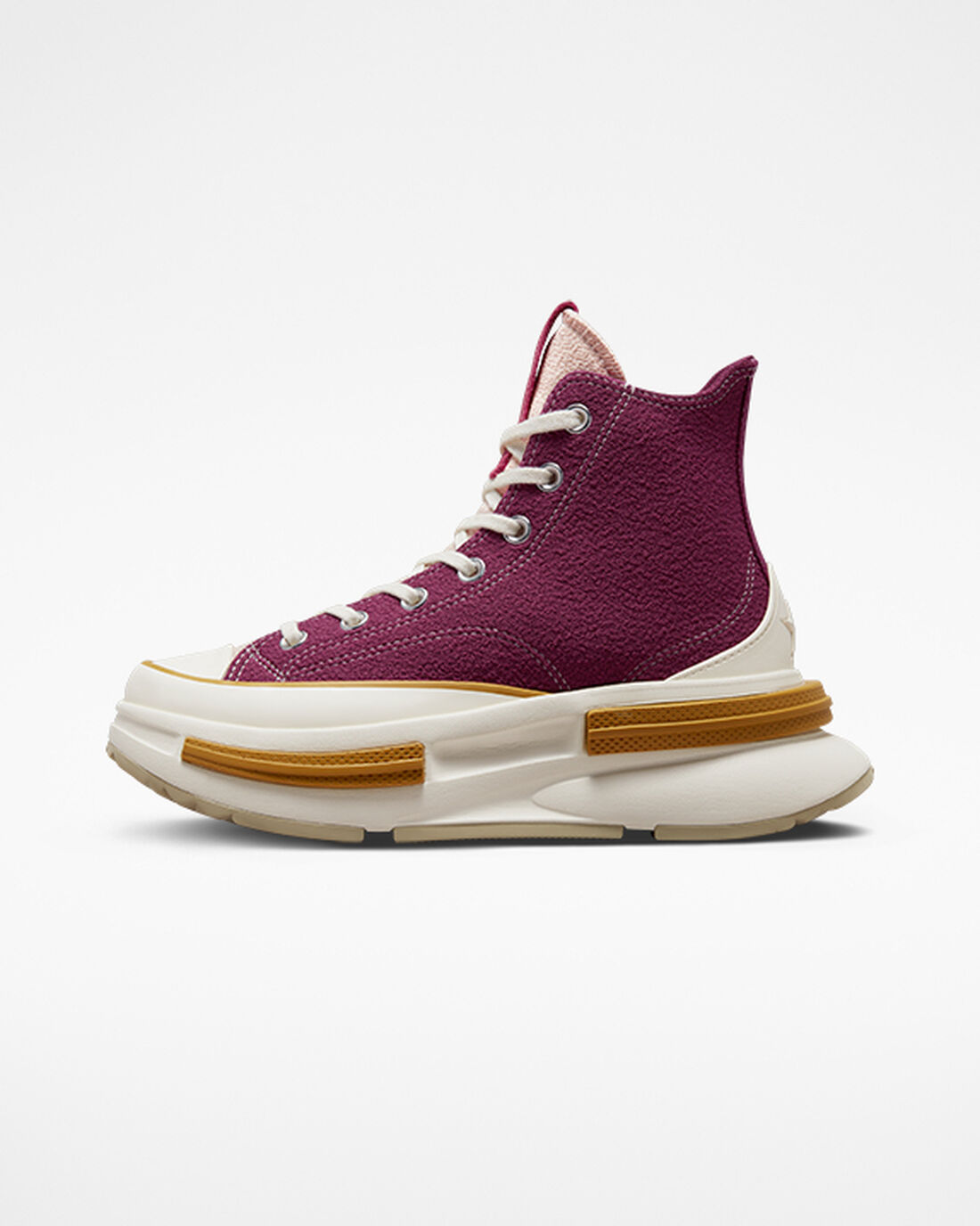 Converse Run Star Legacy CX Textured Férfi Magasszárú Cipő Rózsaszín/Szürke | HU34157