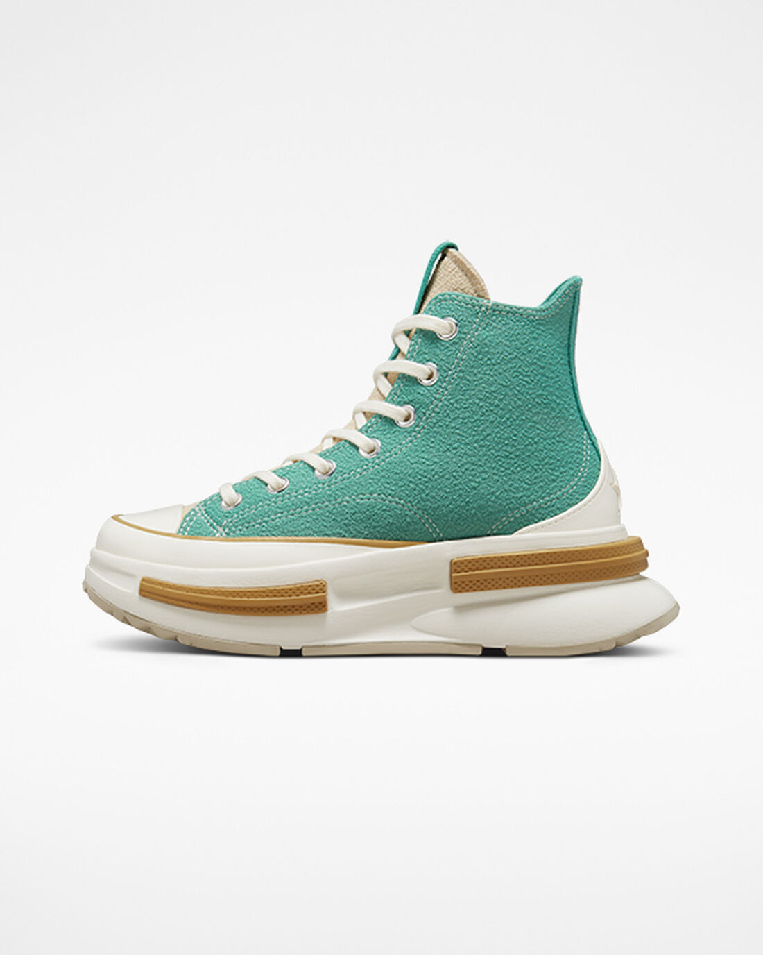 Converse Run Star Legacy CX Textured Női Magasszárú Cipő Zöld | HU21689