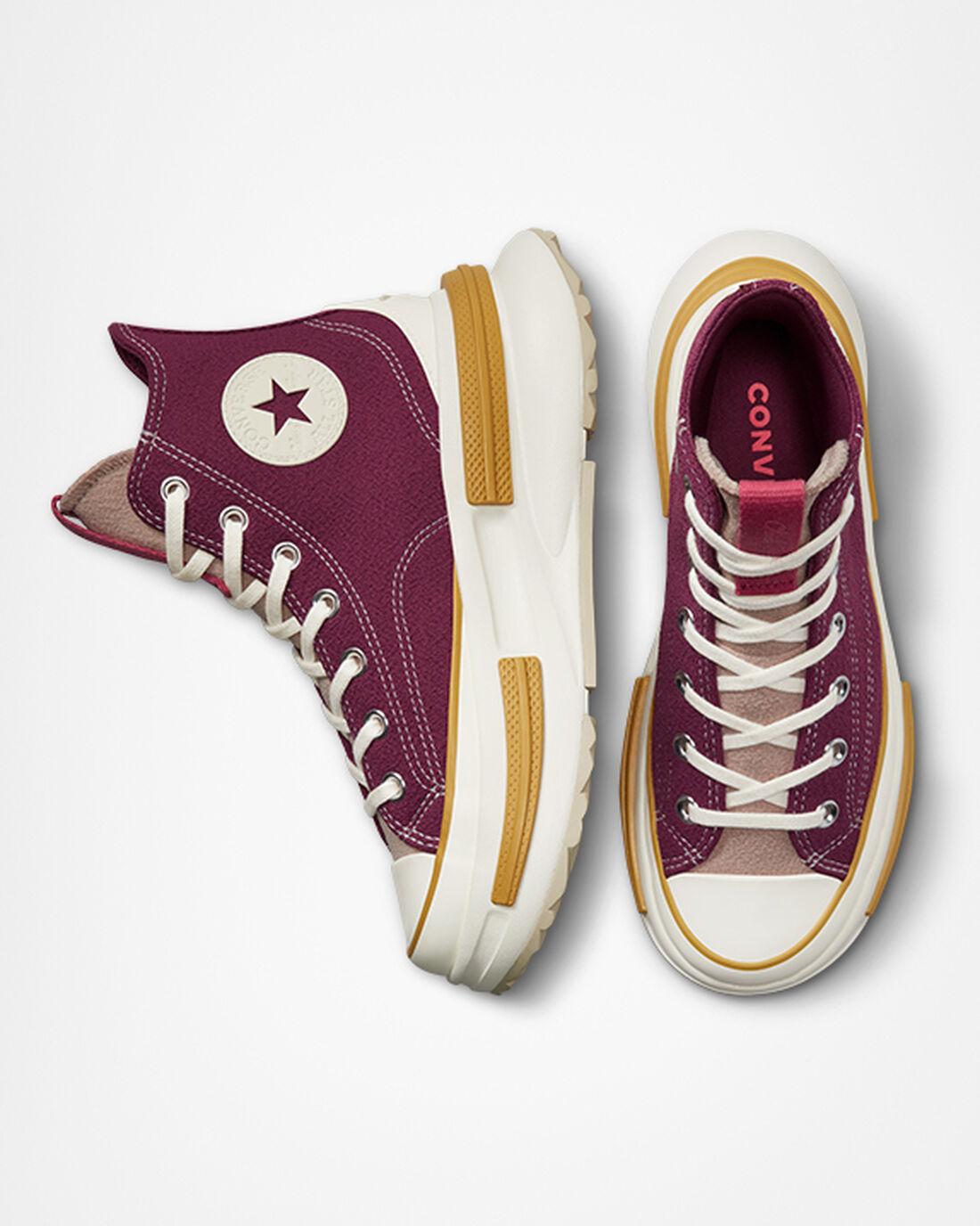 Converse Run Star Legacy CX Workwear Férfi Magasszárú Cipő Rózsaszín/Szürke | HU34895