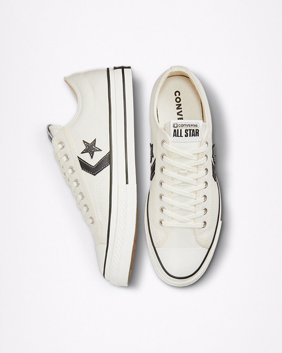 Converse Star Player 76 Férfi Tornacipő Fehér/Fekete | HU08634