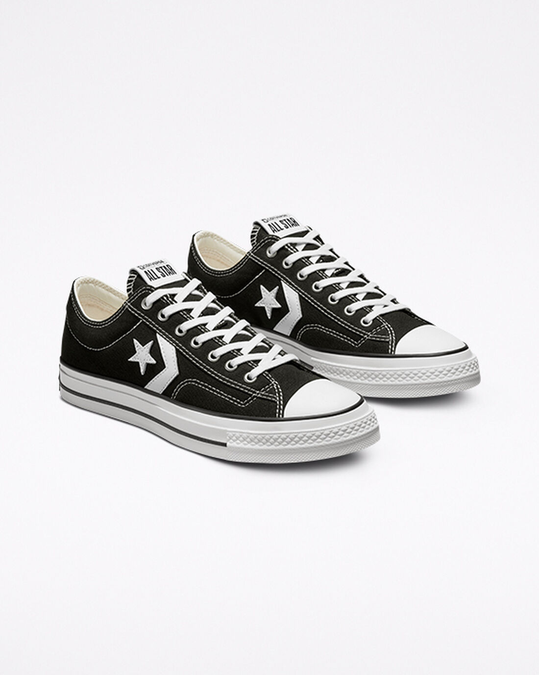 Converse Star Player 76 Férfi Tornacipő Fekete/Fehér/Fekete | HU84219