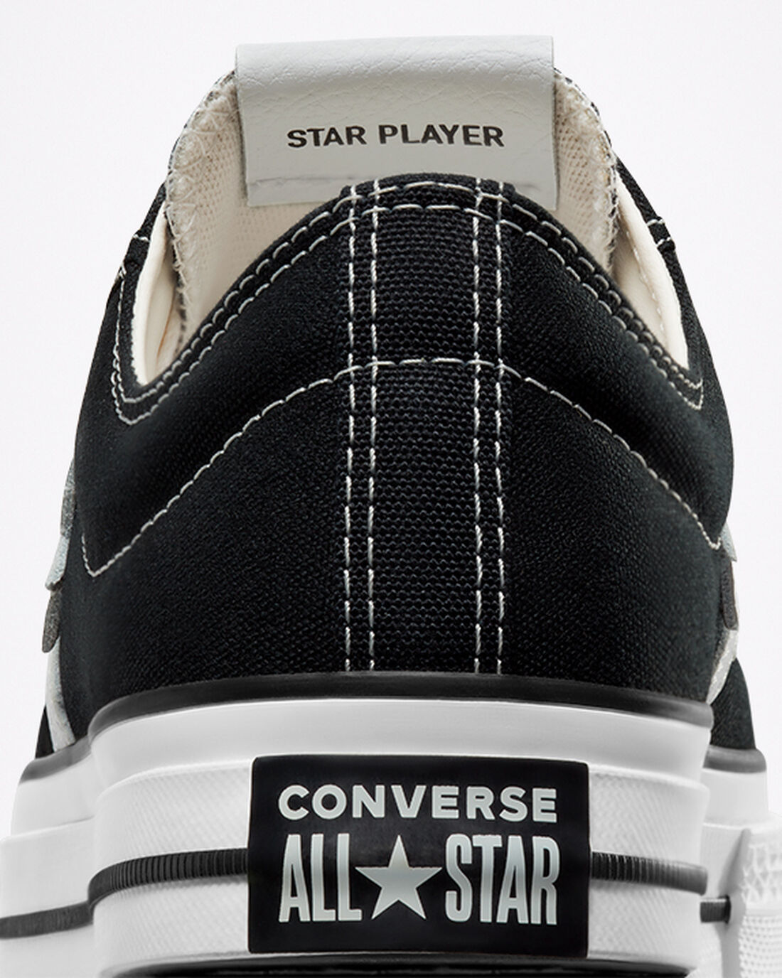 Converse Star Player 76 Férfi Tornacipő Fekete/Fehér/Fekete | HU84219