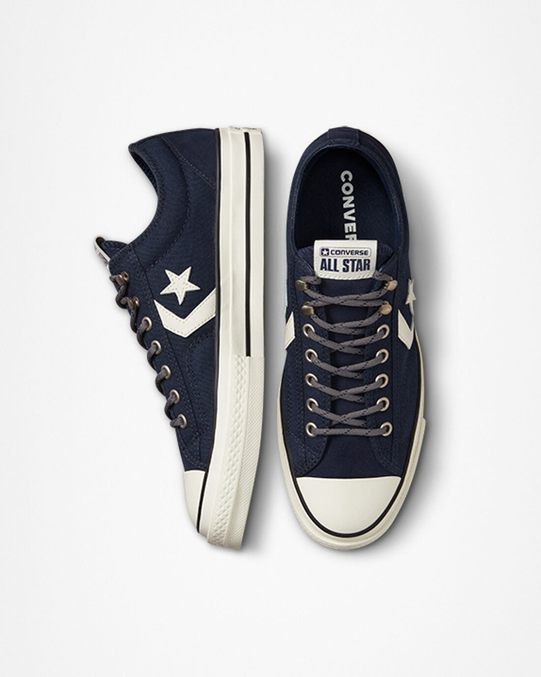 Converse Star Player 76 Retro Hike Férfi Tornacipő Obszidián/Fekete | HU25681