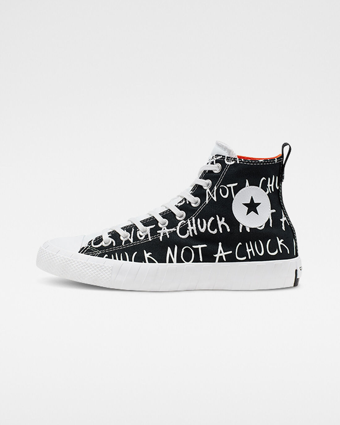 Converse UNT1TL3D Férfi Magasszárú Cipő Fekete/Fehér | HU34076