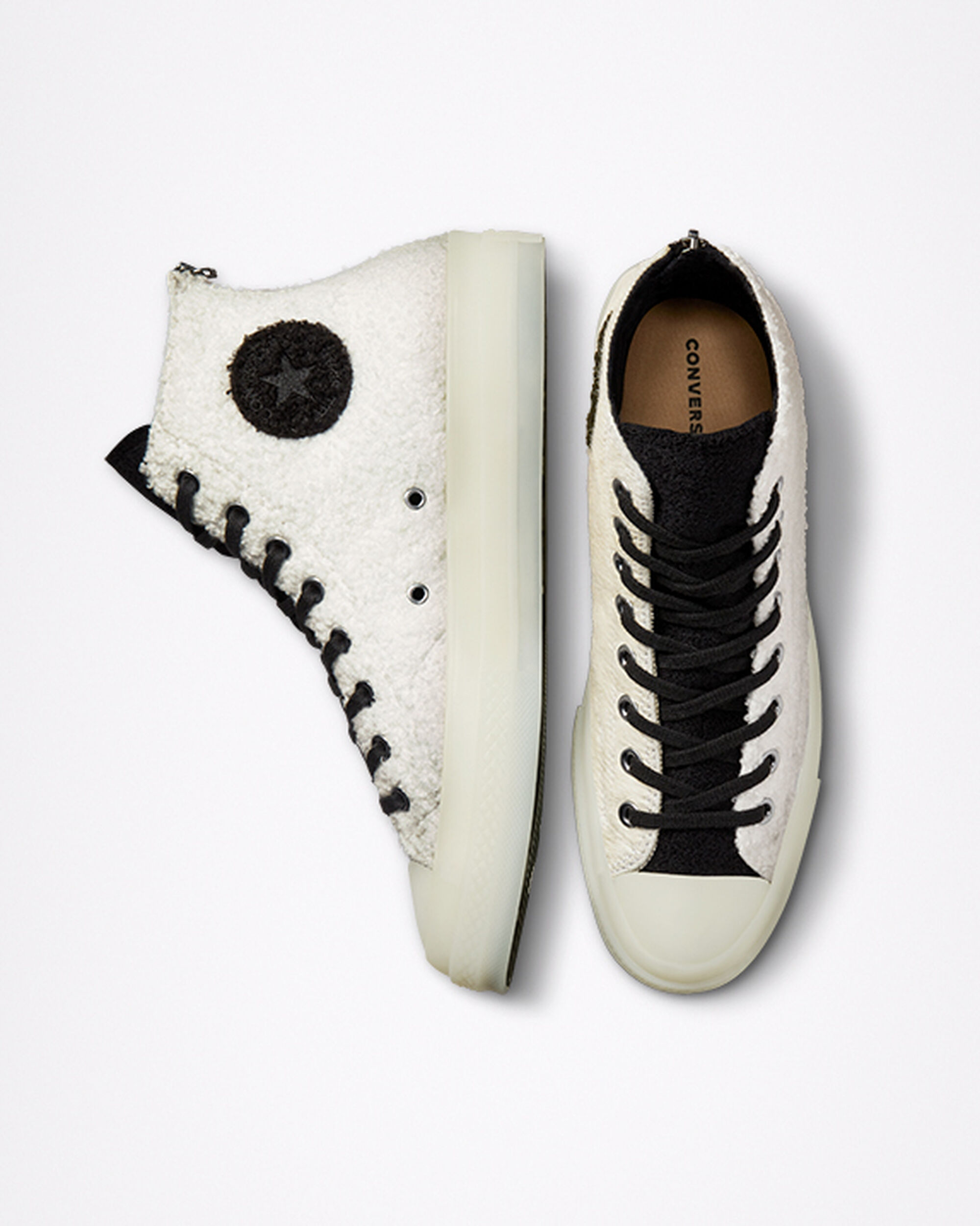 Converse x CLOT Chuck 70 Férfi Magasszárú Cipő Fehér/Fekete/Fehér | HU05328