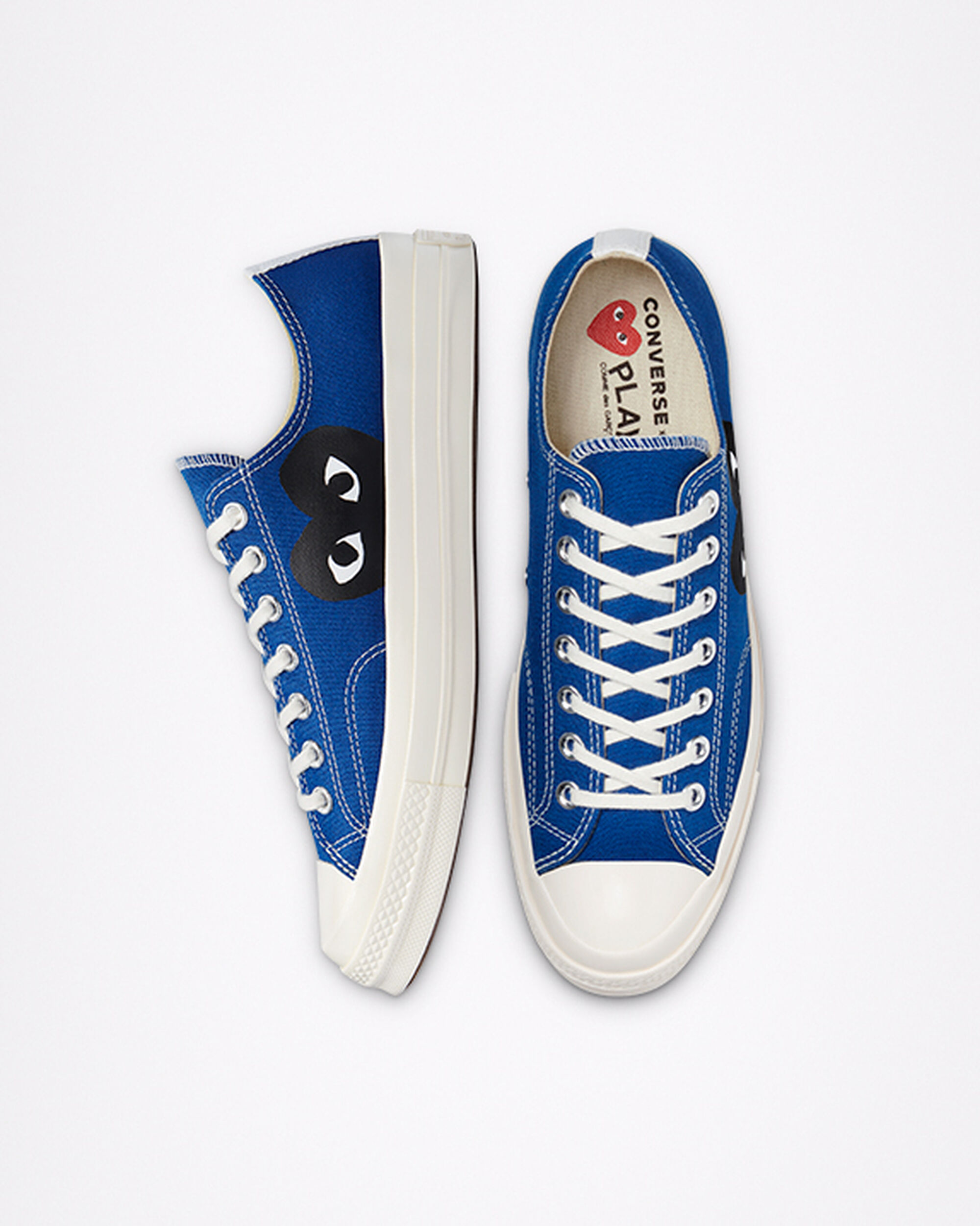 Converse x Comme des Garçons PLAY Chuck 70 Férfi Tornacipő Kék/Fekete | HU26387