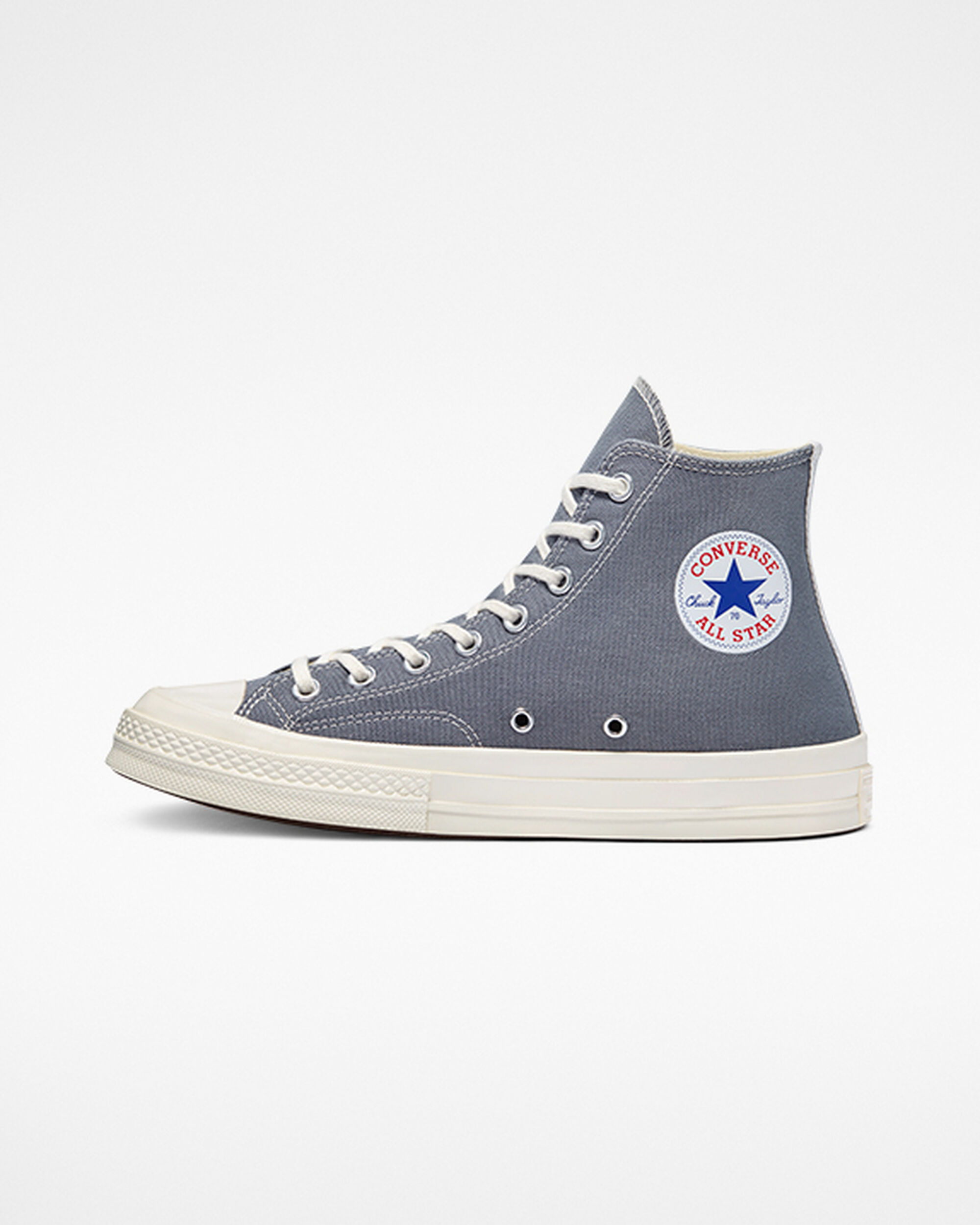 Converse x Comme des Garçons PLAY Chuck 70 Női Magasszárú Cipő Szürke/Fekete | HU61504