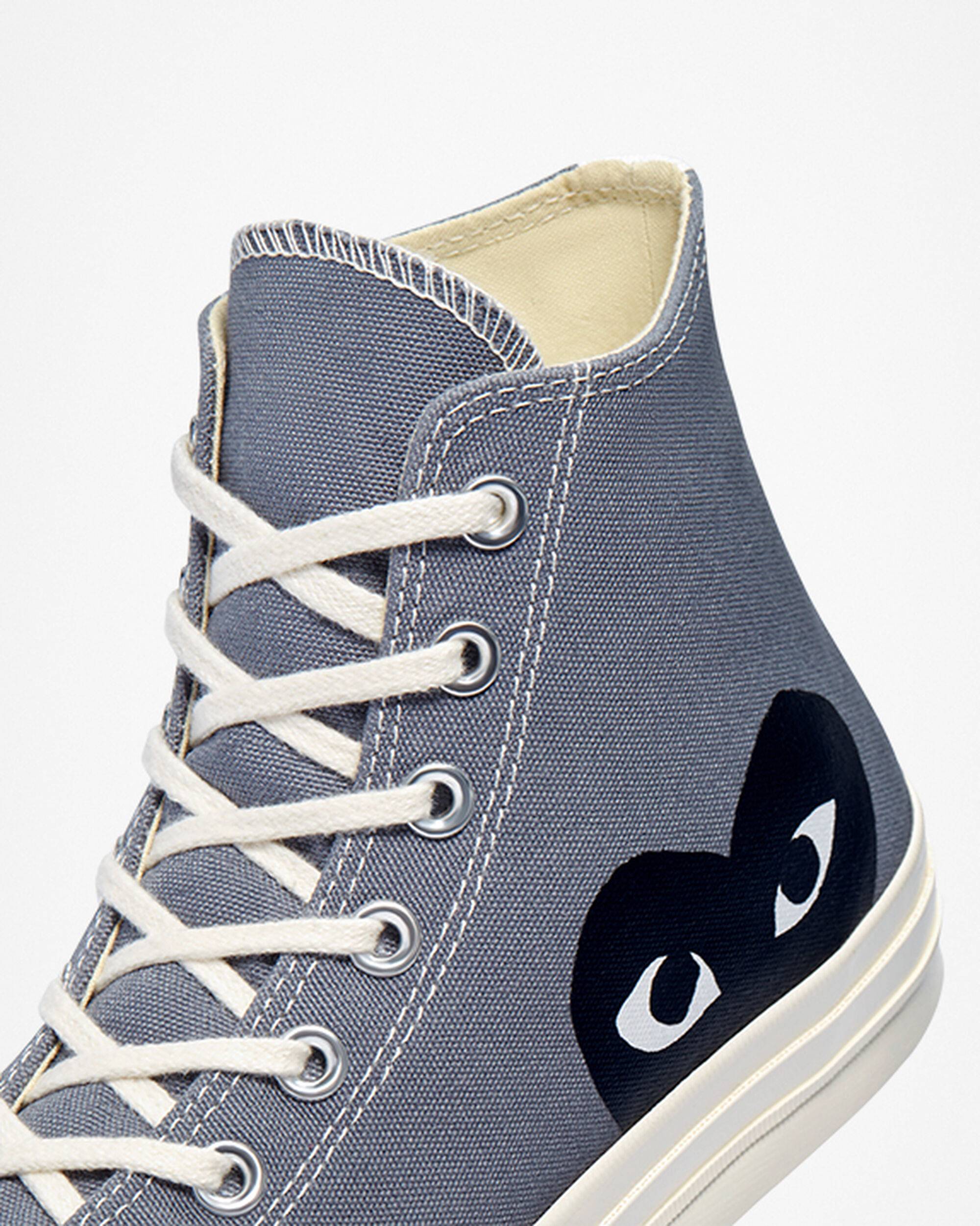 Converse x Comme des Garçons PLAY Chuck 70 Női Magasszárú Cipő Szürke/Fekete | HU61504