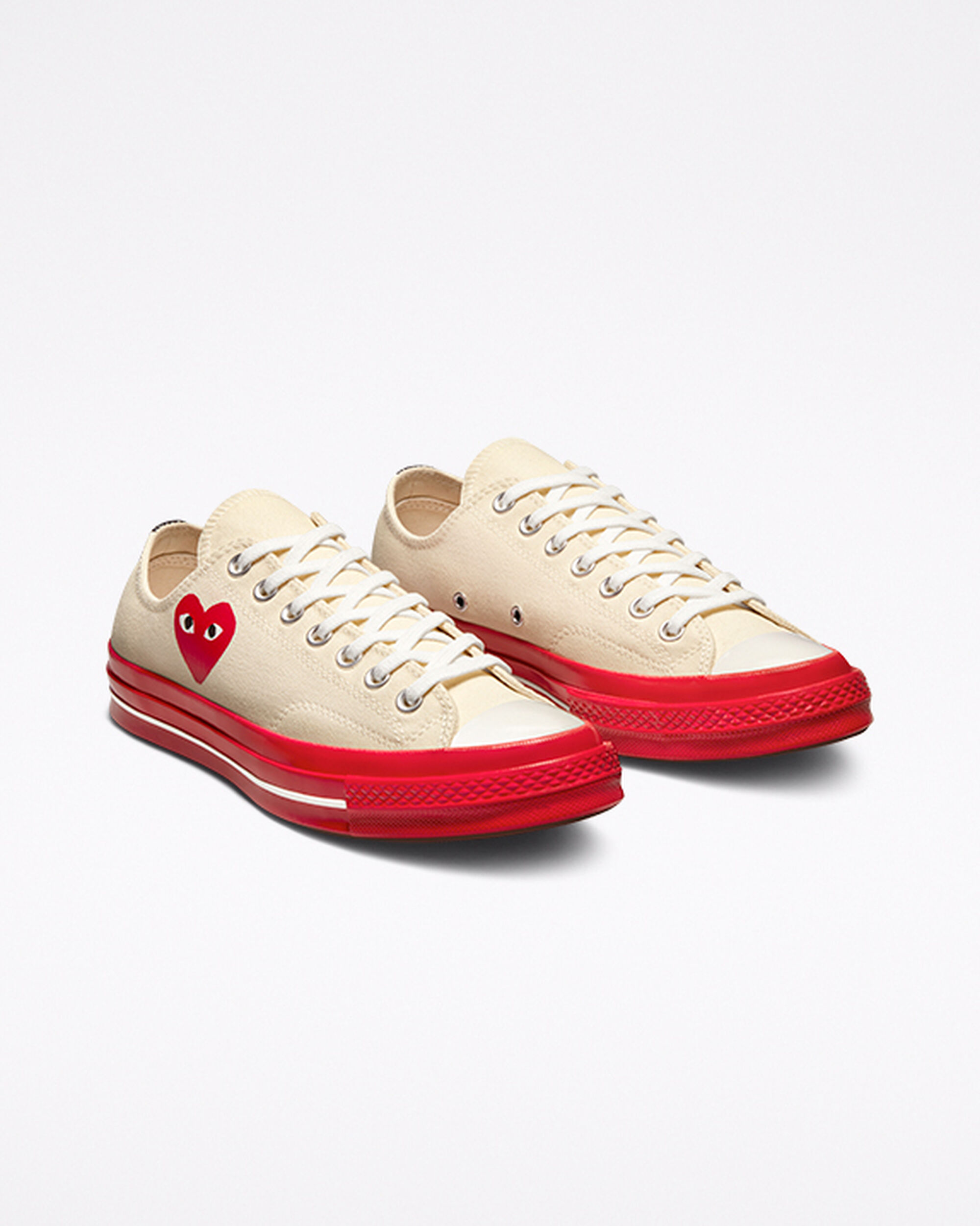 Converse x Comme des Garçons PLAY Chuck 70 Férfi Tornacipő Piros | HU78962