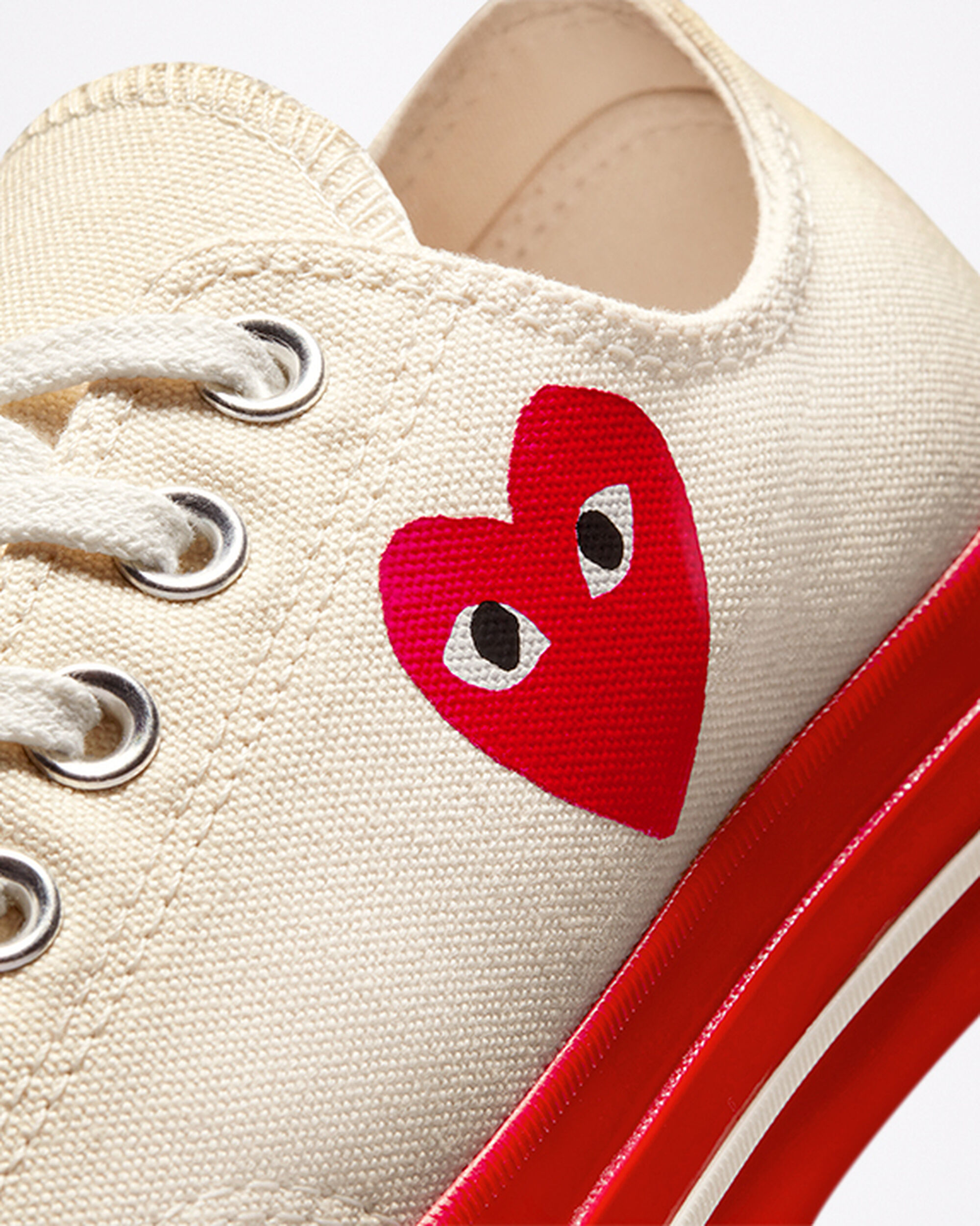 Converse x Comme des Garçons PLAY Chuck 70 Férfi Tornacipő Piros | HU78962