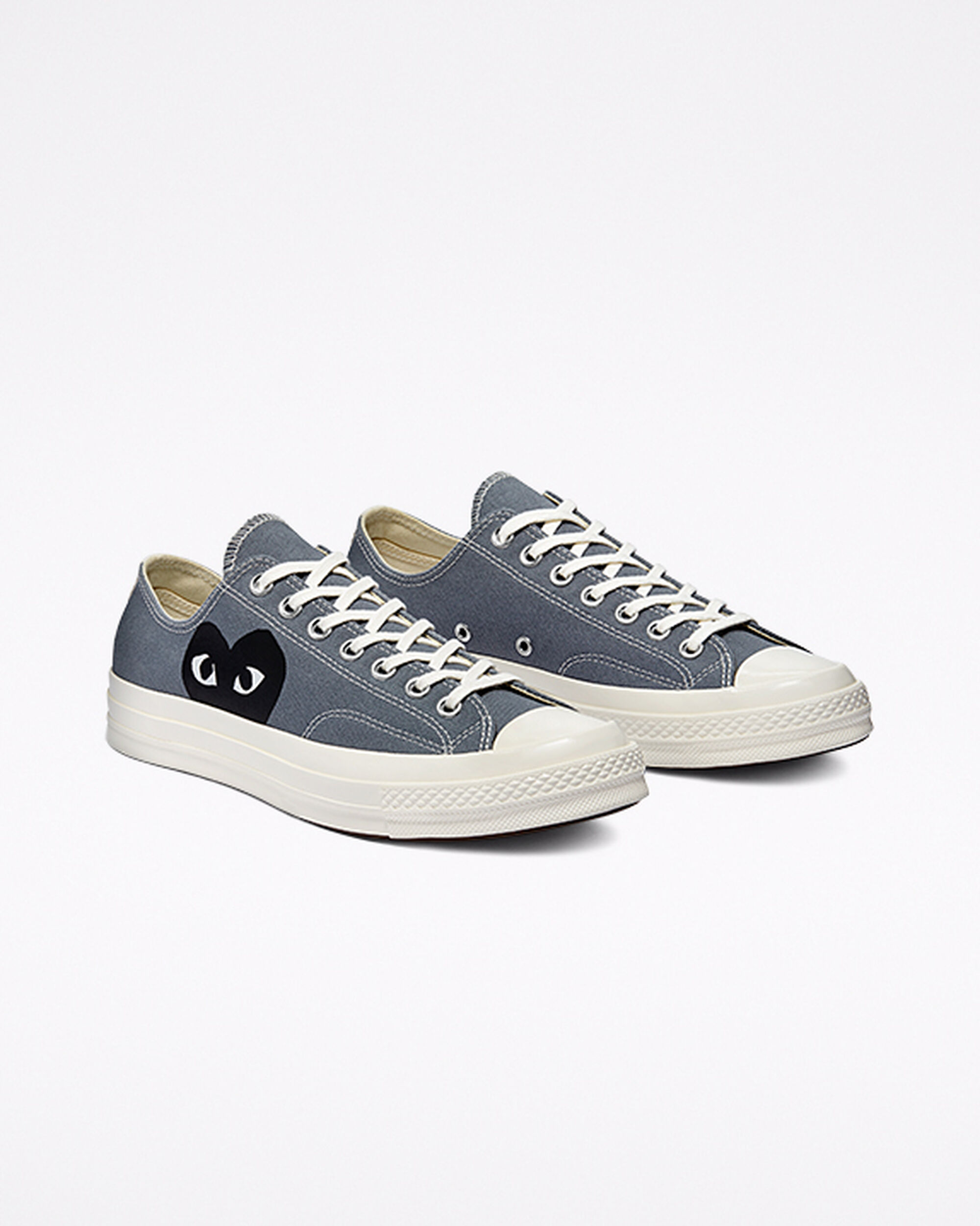 Converse x Comme des Garçons PLAY Chuck 70 Férfi Tornacipő Szürke/Fekete | HU83204