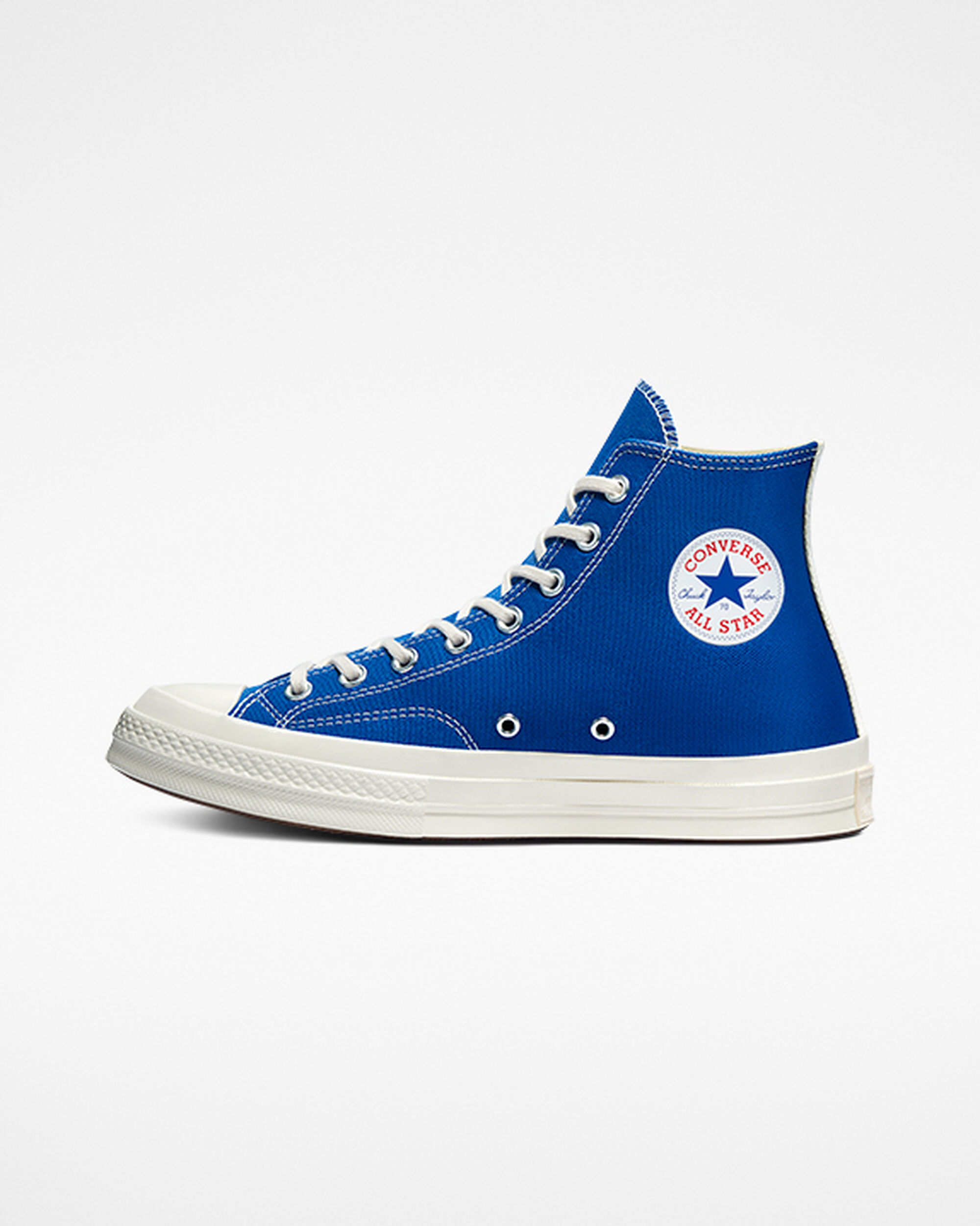 Converse x Comme des Garçons PLAY Chuck 70 Női Magasszárú Cipő Kék/Fekete | HU84673