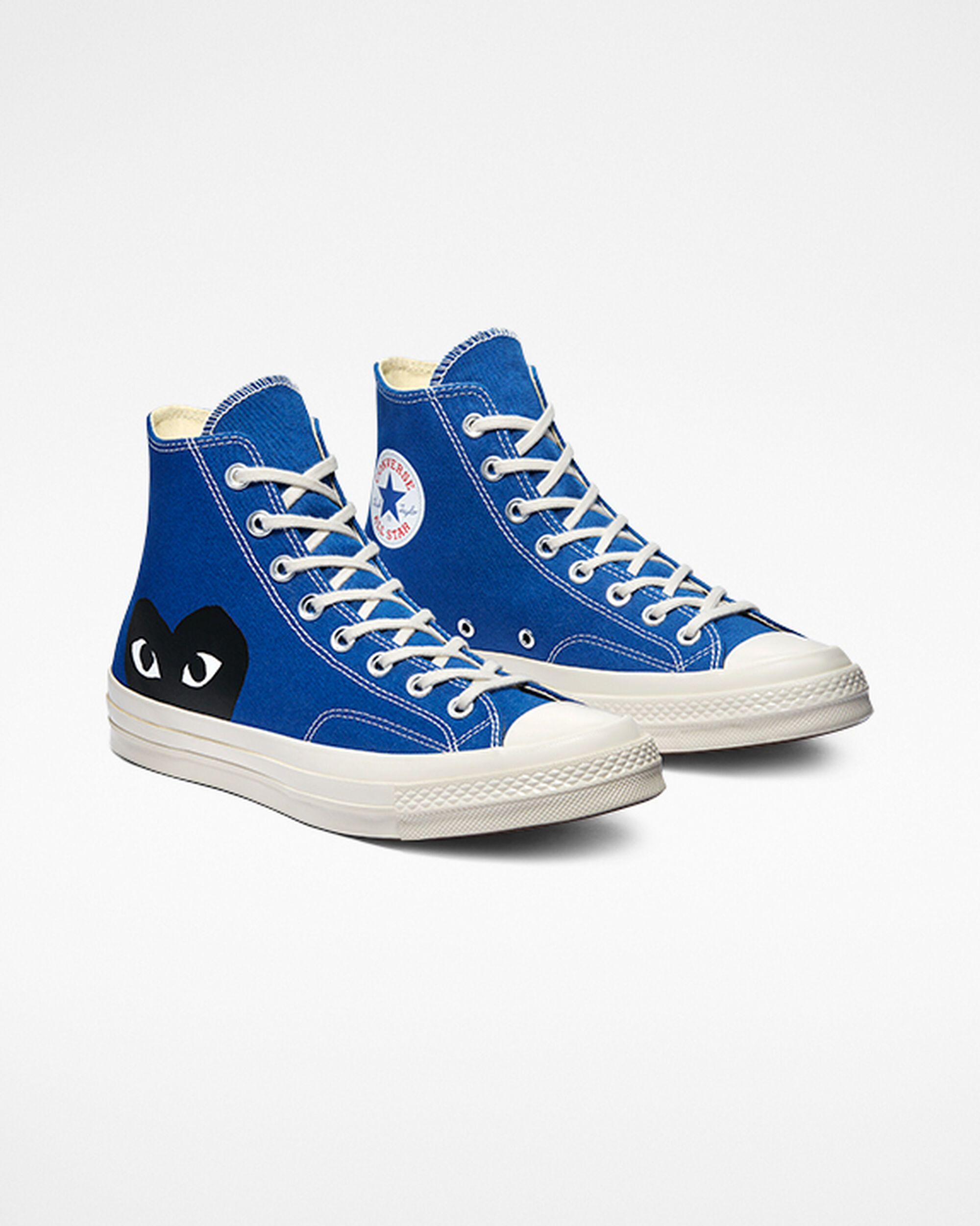 Converse x Comme des Garçons PLAY Chuck 70 Női Magasszárú Cipő Kék/Fekete | HU84673