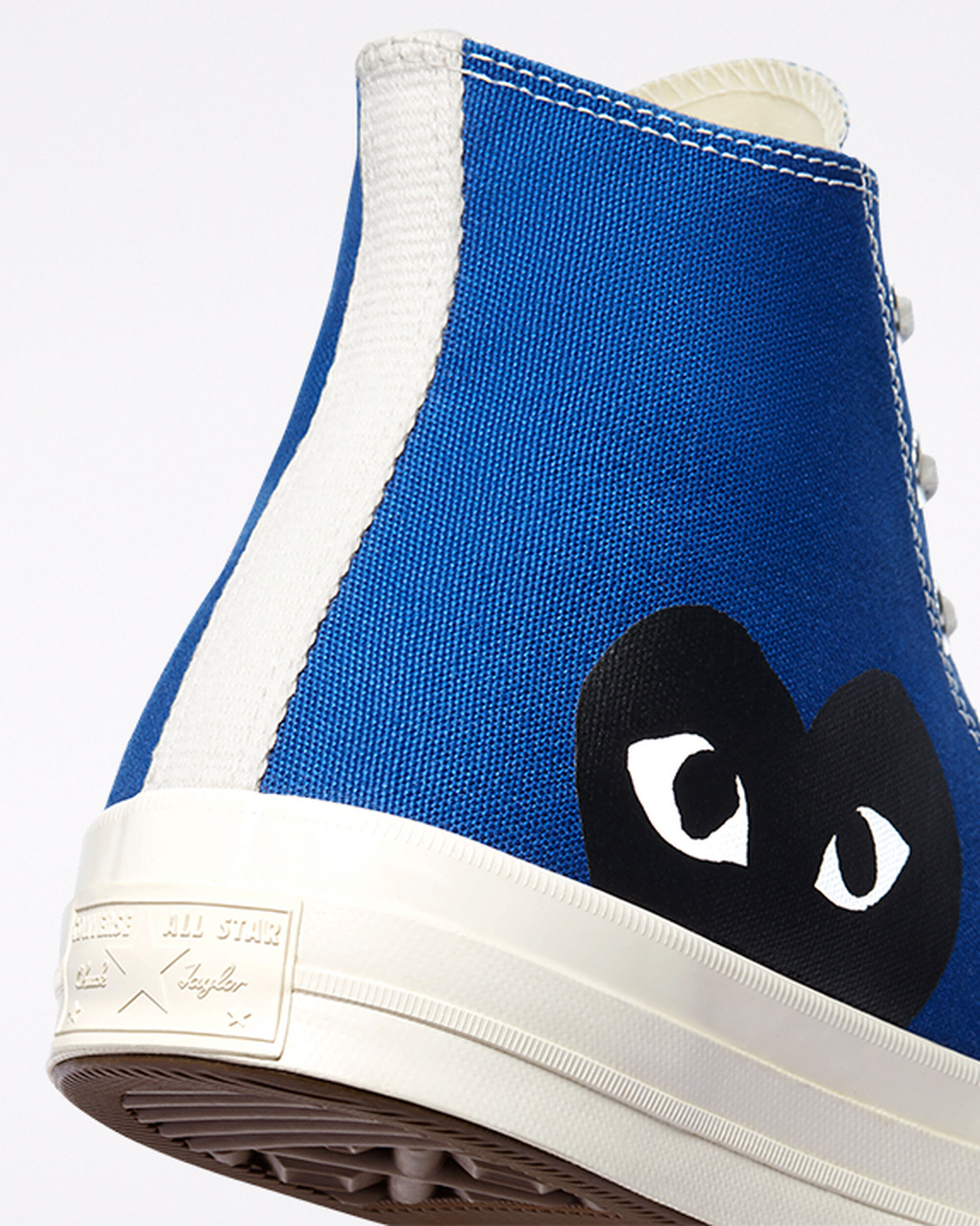 Converse x Comme des Garçons PLAY Chuck 70 Női Magasszárú Cipő Kék/Fekete | HU84673