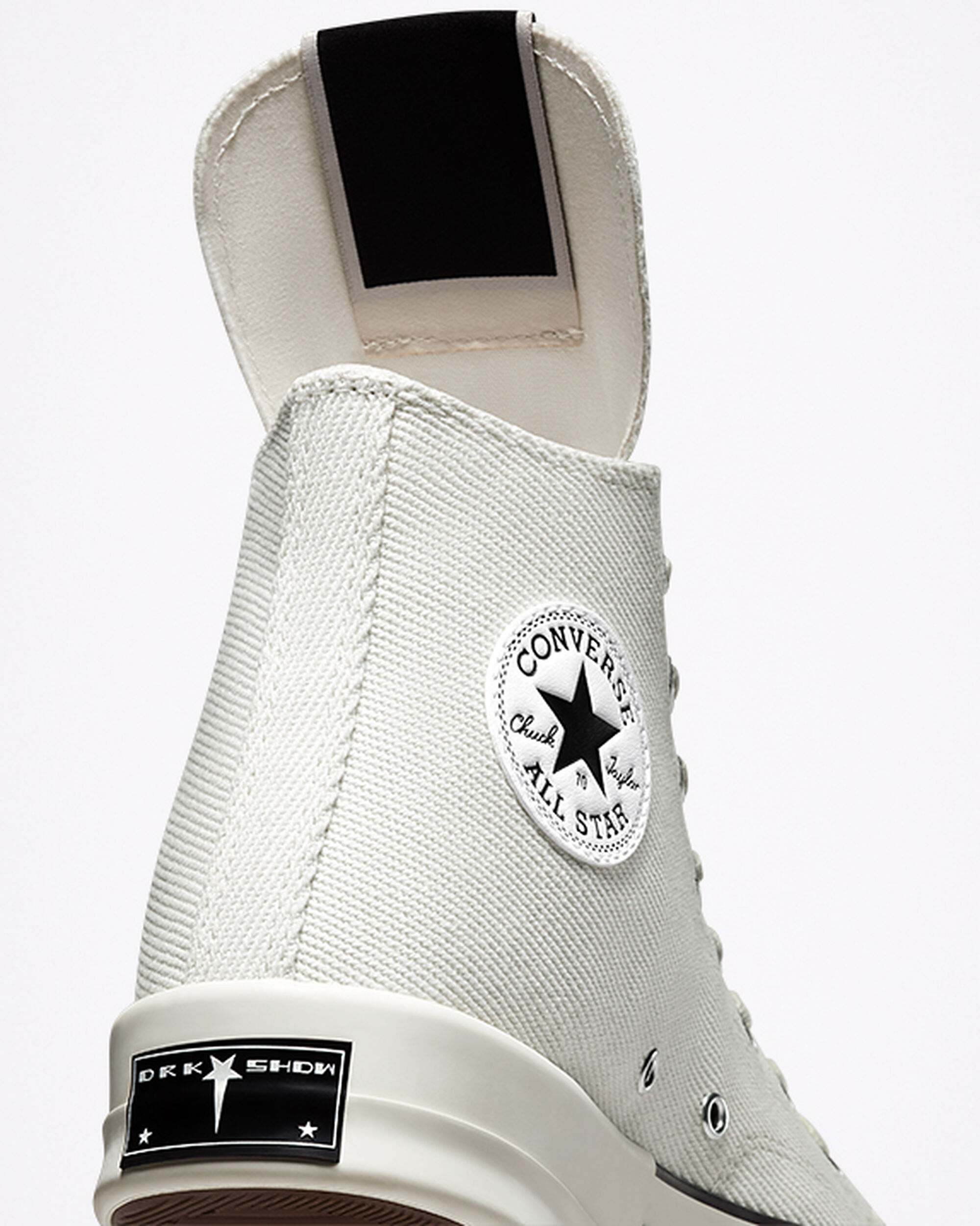 Converse x DRKSHDW DRKSTAR Chuck 70 Férfi Magasszárú Cipő Fehér/Fekete | HU10938