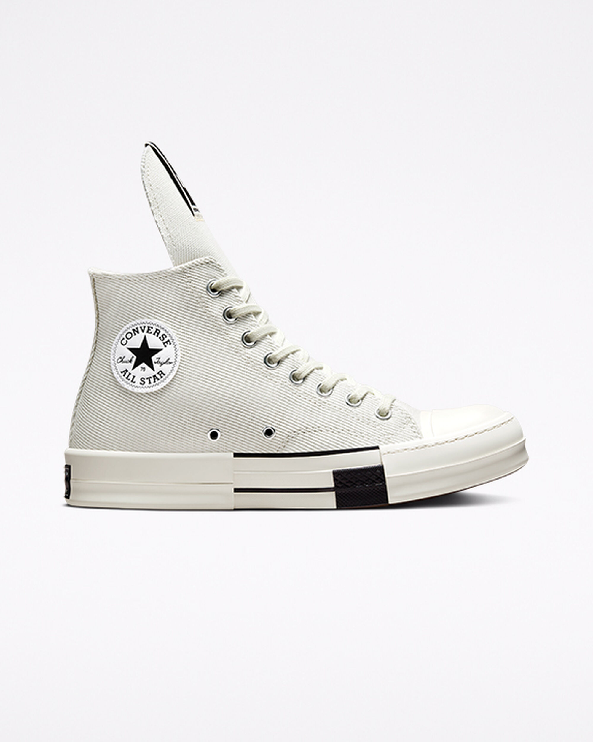 Converse x DRKSHDW DRKSTAR Chuck 70 Férfi Magasszárú Cipő Fehér/Fekete | HU10938