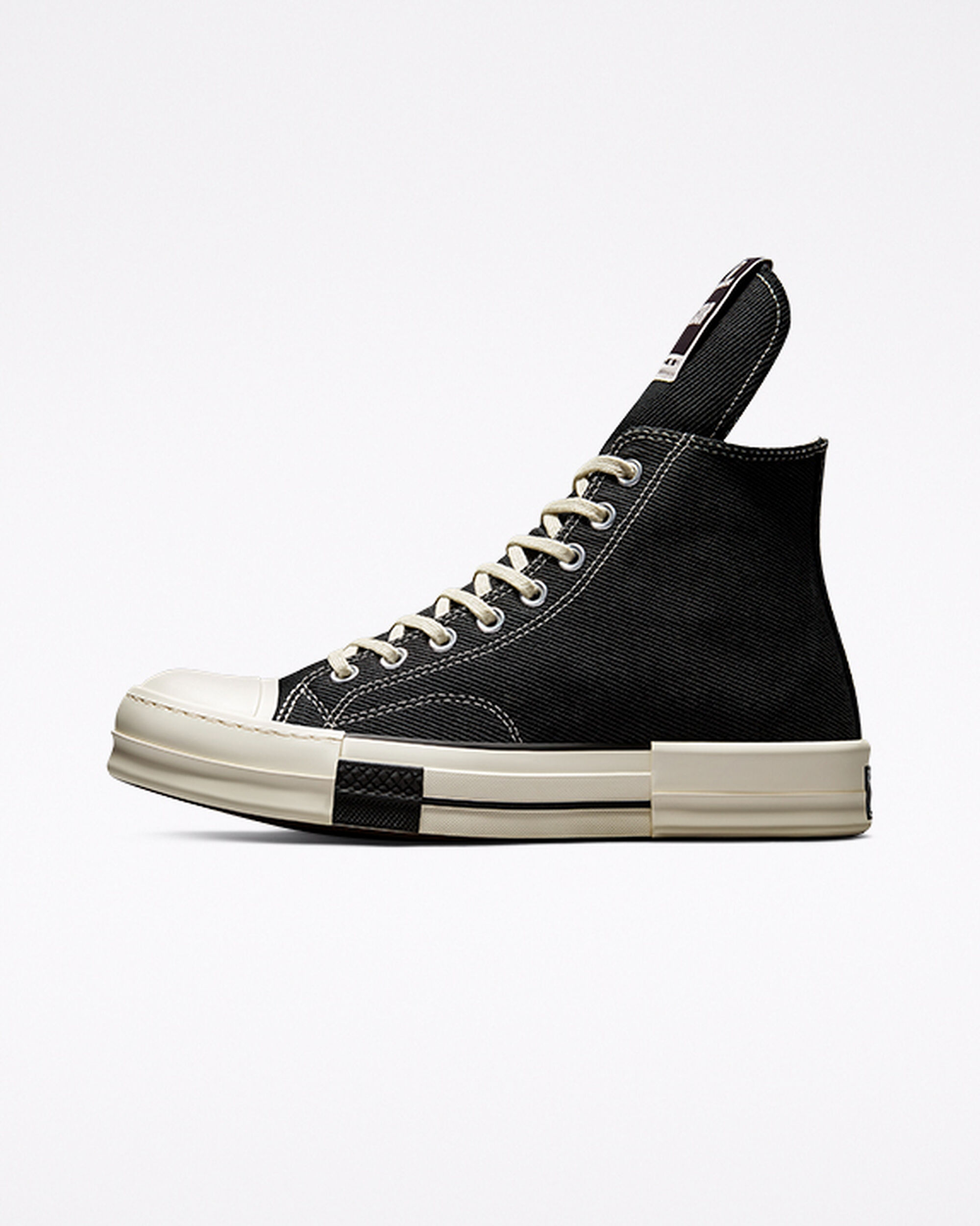 Converse x DRKSHDW DRKSTAR Chuck 70 Férfi Magasszárú Cipő Fekete | HU89627