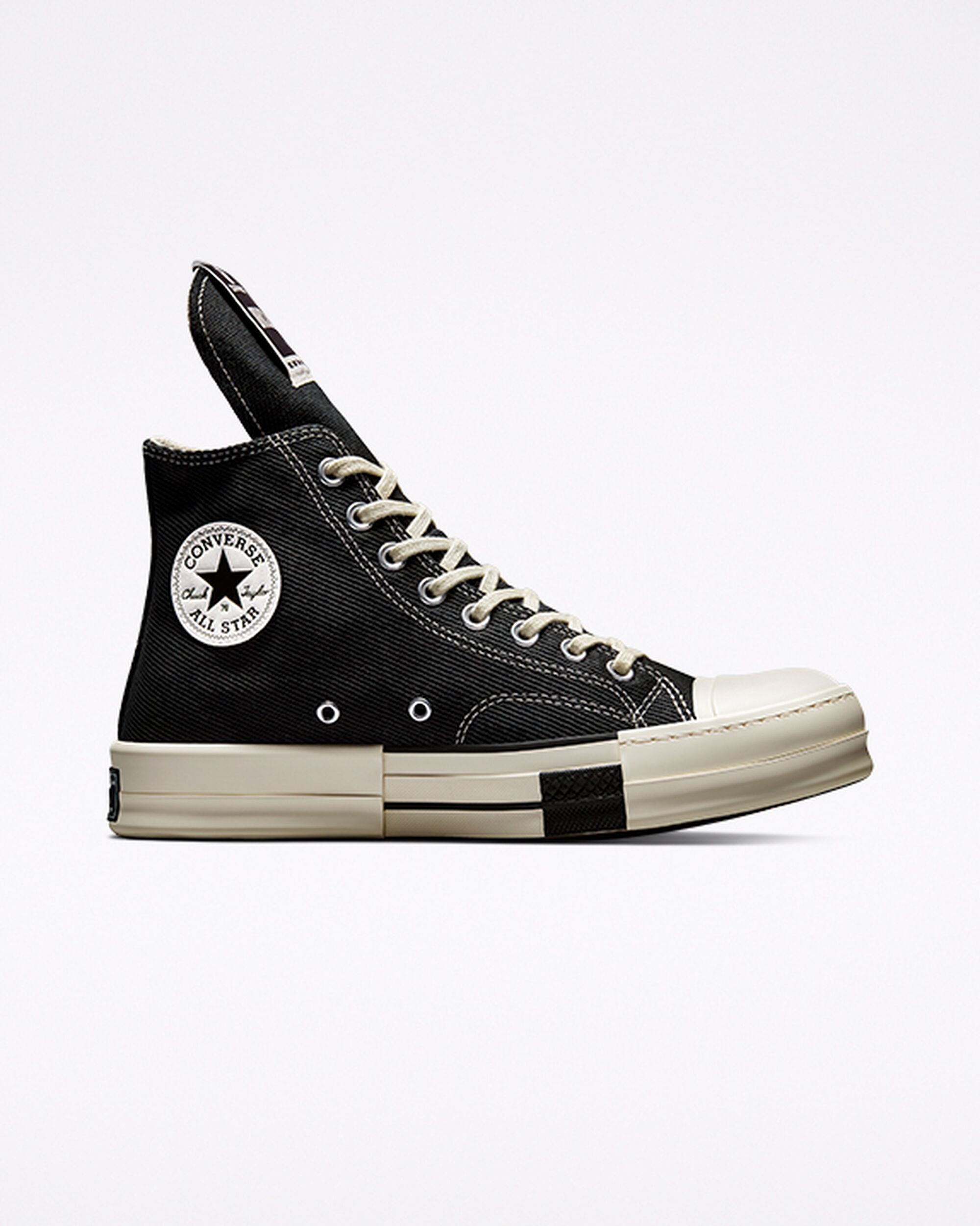 Converse x DRKSHDW DRKSTAR Chuck 70 Férfi Magasszárú Cipő Fekete | HU89627