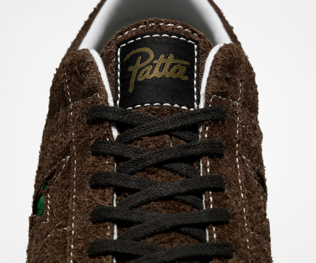 Converse x Patta Four-Leaf Clover One Star Pro Női Tornacipő Olivazöld/Fehér | HU14275