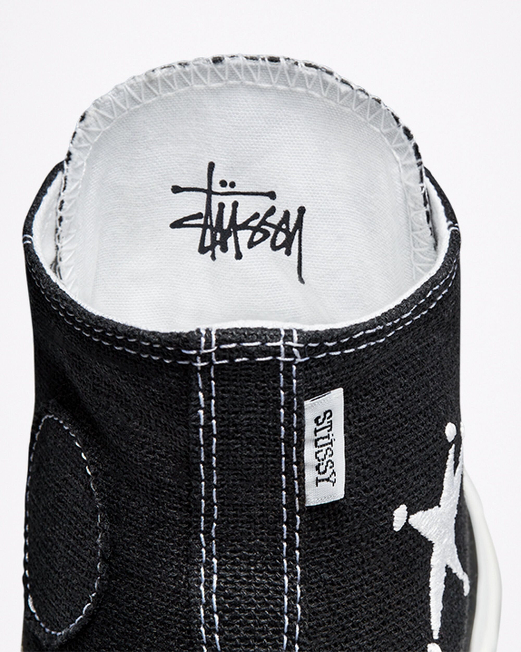 Converse x Stüssy Chuck 70 Férfi Magasszárú Cipő Fekete/Fehér/Fekete | HU45031