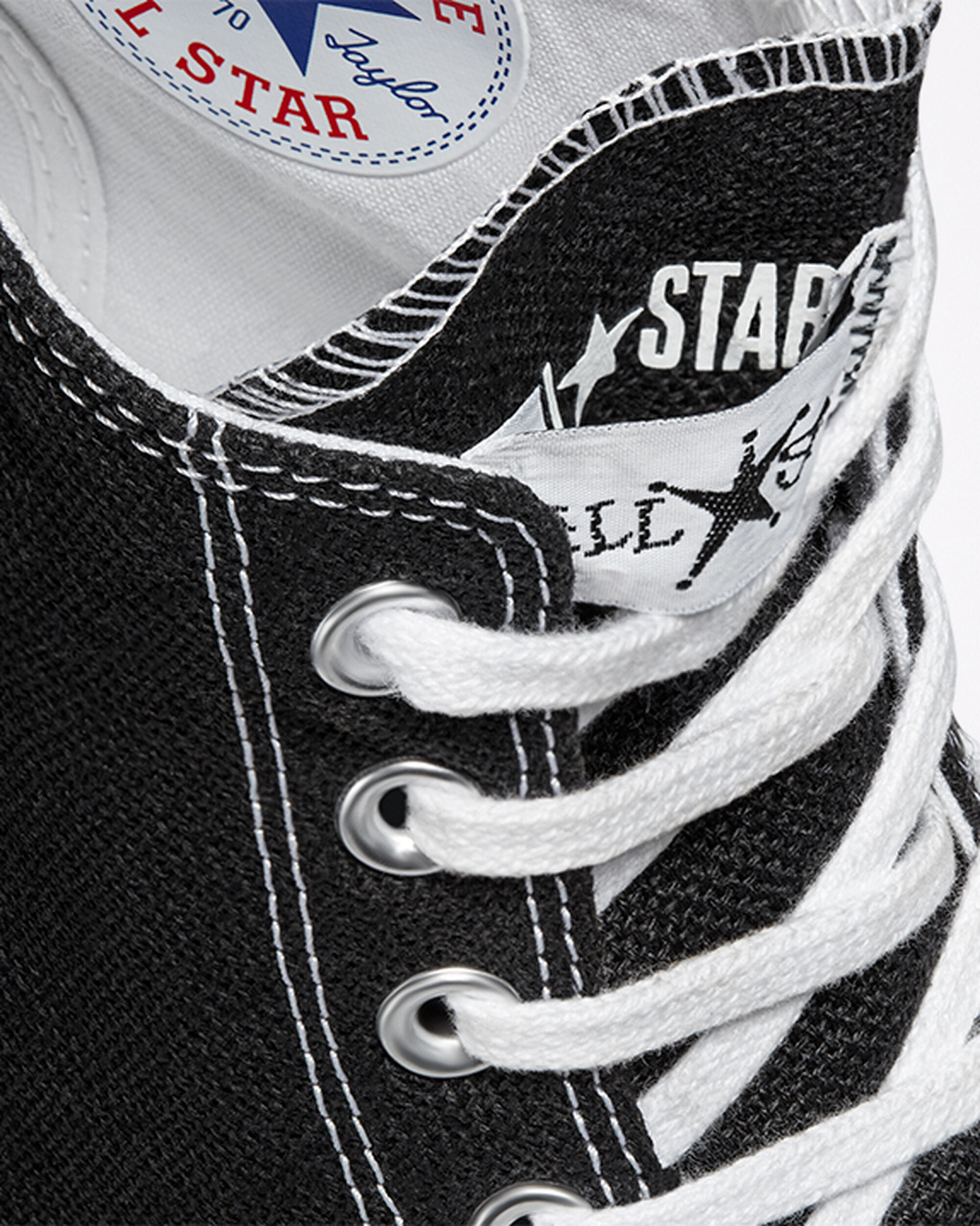 Converse x Stüssy Chuck 70 Férfi Magasszárú Cipő Fekete/Fehér/Fekete | HU45031