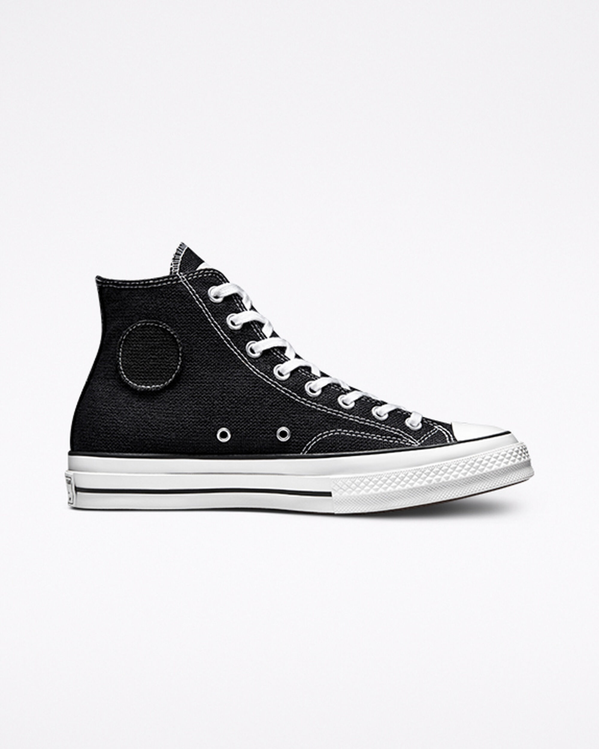 Converse x Stüssy Chuck 70 Férfi Magasszárú Cipő Fekete/Fehér/Fekete | HU45031